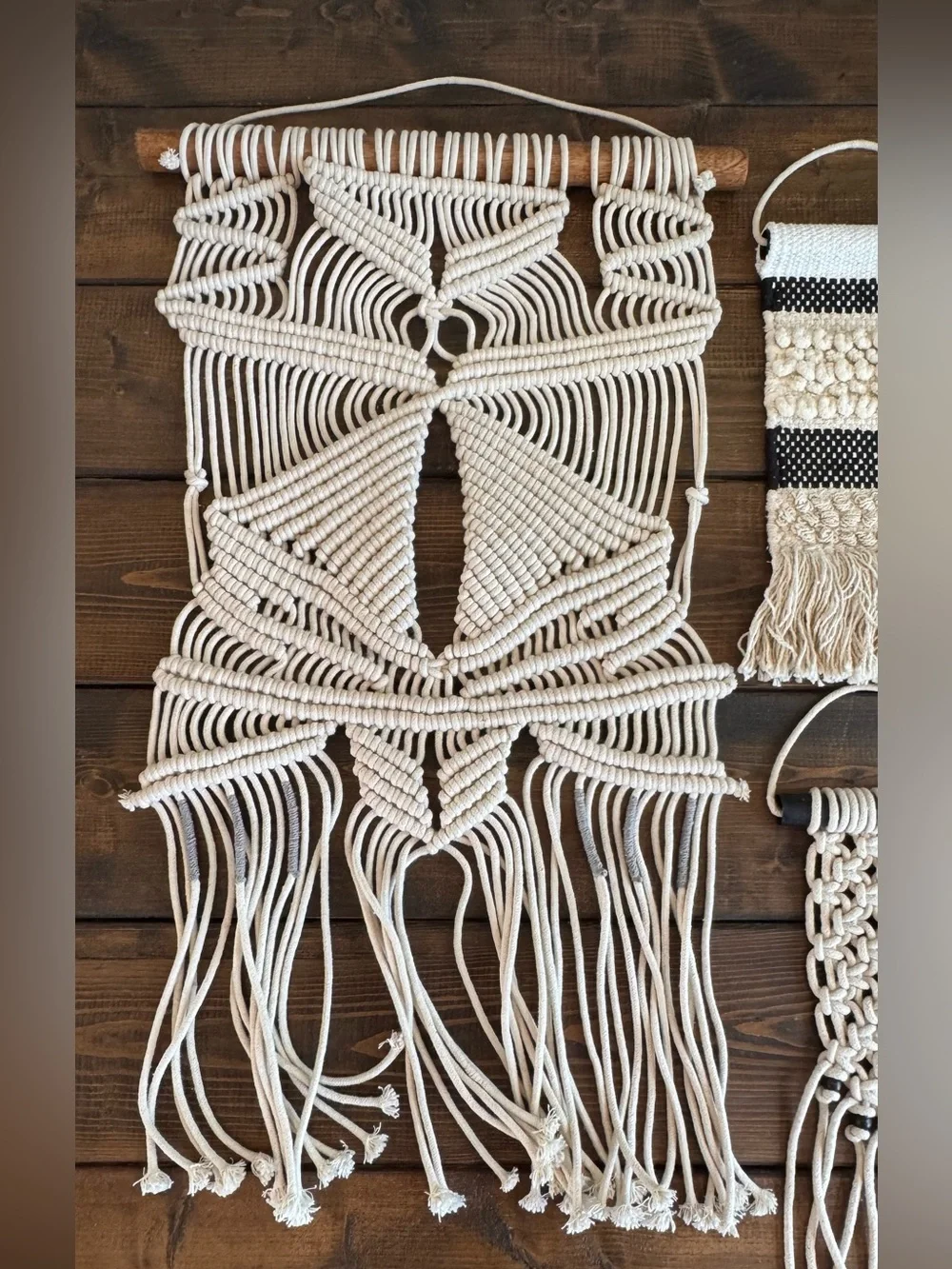 Target Boho Macrame Wall Hanging Gallery Set (4 Pieces)